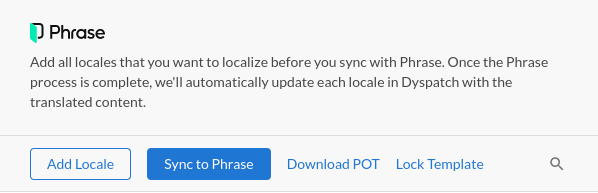 'Sync to Phrase option in the Template Editor