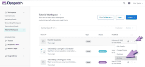 Archiving and Restoring Content | Dyspatch Support