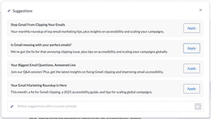 Using the Email Builder | Dyspatch Support