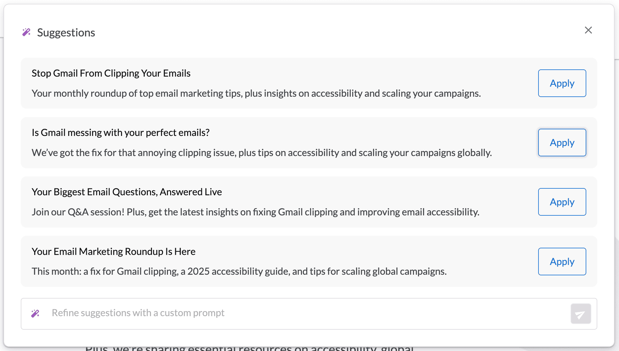 Using the Email Builder | Dyspatch Support