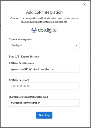 Dotdigital Integration Setup | Dyspatch Support