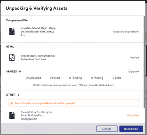 Exporting a Dyspatch Email to Braze | Dyspatch Support