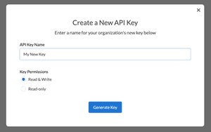 Creating an API Key | Dyspatch Support